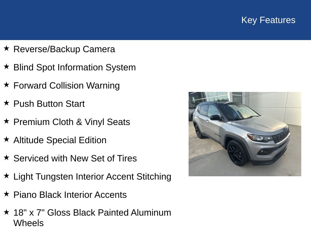 2022 Jeep Compass Altitude FWD