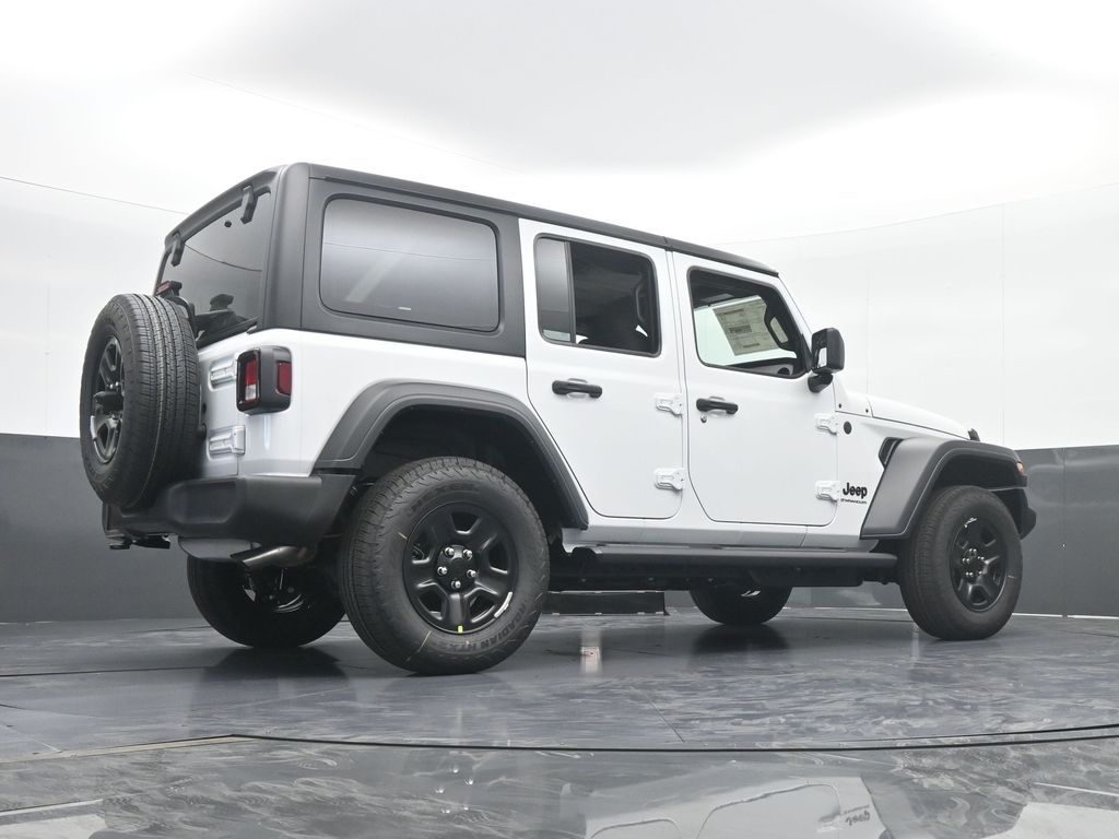 New 2026 Bright White Clearcoat Jeep Sport image 54