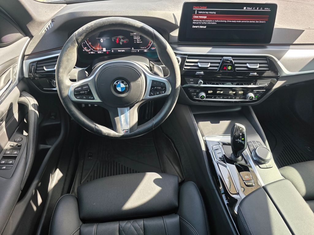 Certified Used 2023 Blue BMW 540i image 12