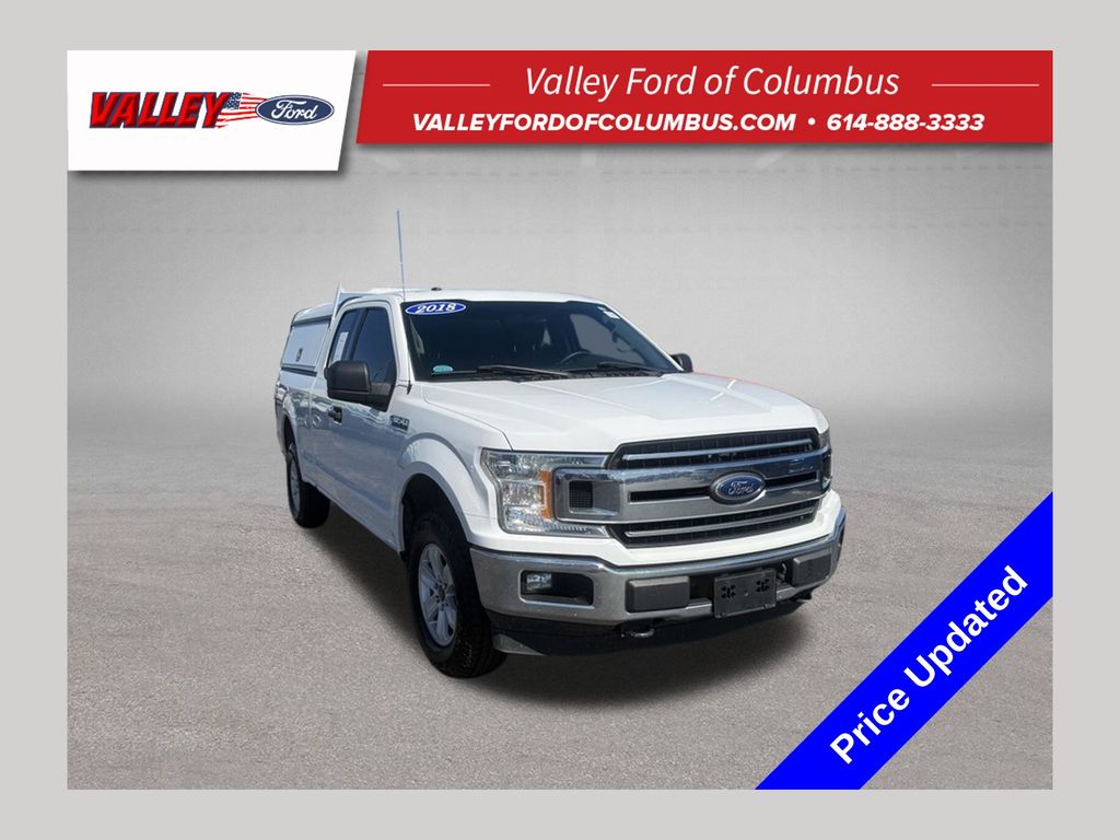 White 2018 Ford F-150 Pickup Truck Four-Wheel Drive 6-Speed Automatic