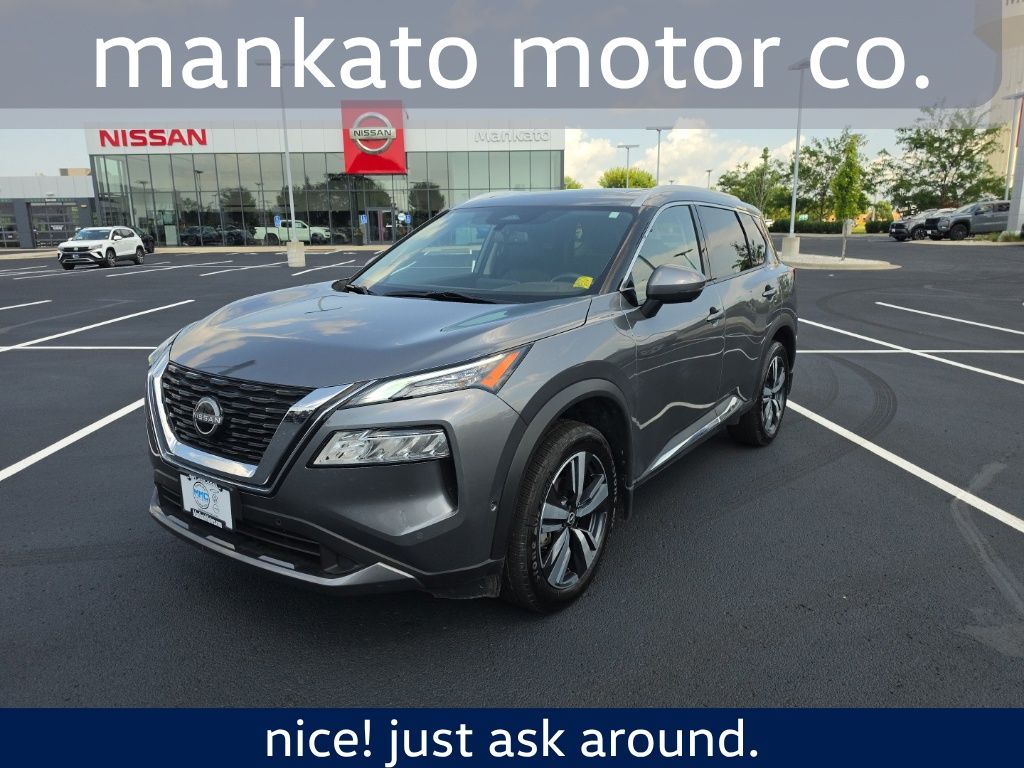 Gray (Gun Metallic) 2023 Nissan Rogue SUV / Crossover All-Wheel Drive Continuously Variable Transmission