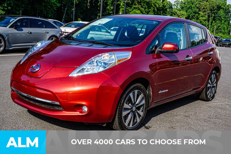 Used 2015 Nissan LEAF SL with VIN 1N4AZ0CP3FC314449 for sale in Union City, GA