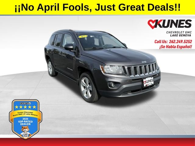 Gray (Granite Crystal Metallic Clearcoat) 2017 Jeep Compass Sport 4WD SUV / Crossover Four-Wheel Drive 6-Speed Automatic