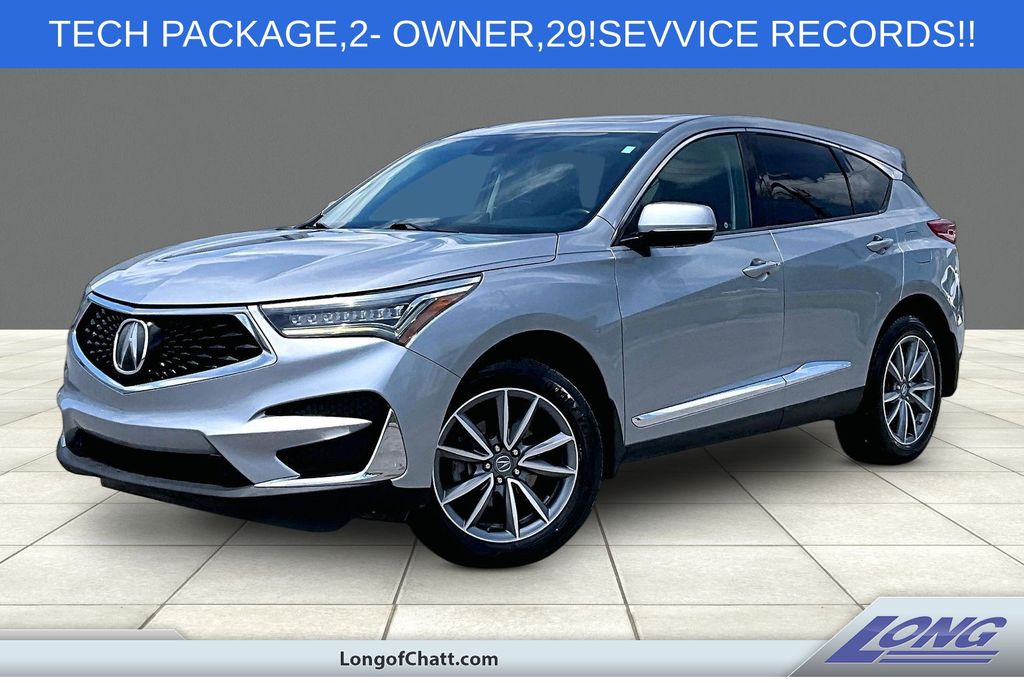 Silver 2020 Acura RDX SUV / Crossover Front-Wheel Drive Automatic