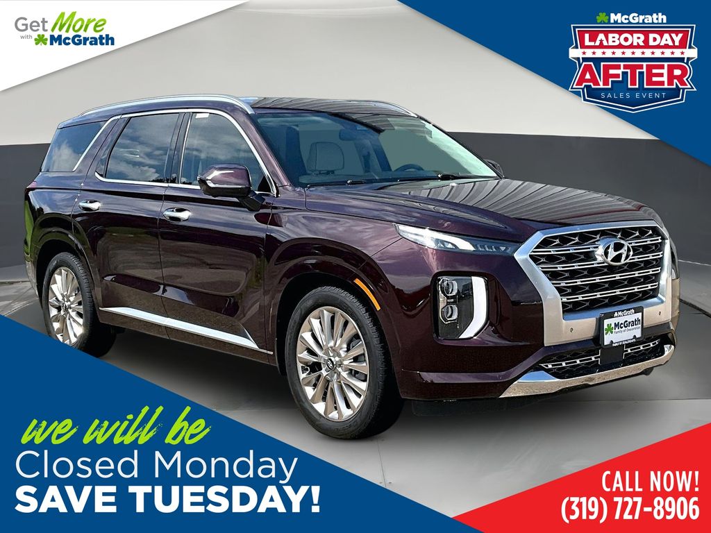 Red (Sierra Burgundy) 2020 Hyundai Palisade SUV / Crossover All-Wheel Drive 8-Speed Automatic