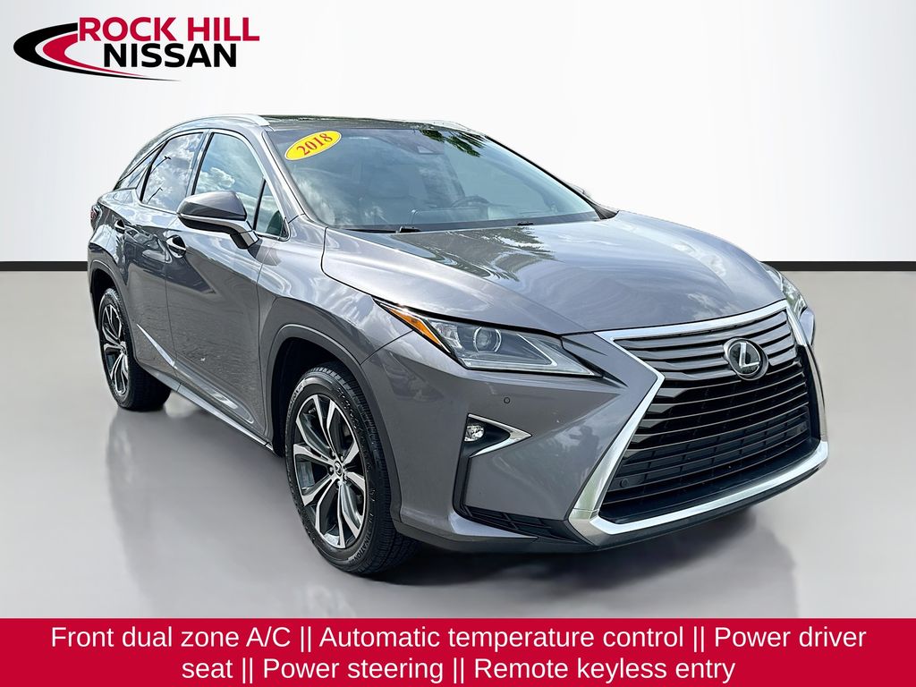 Nebula Gray Pearl 2018 Lexus RX 350 FWD SUV / Crossover Front-Wheel Drive 8-Speed Automatic