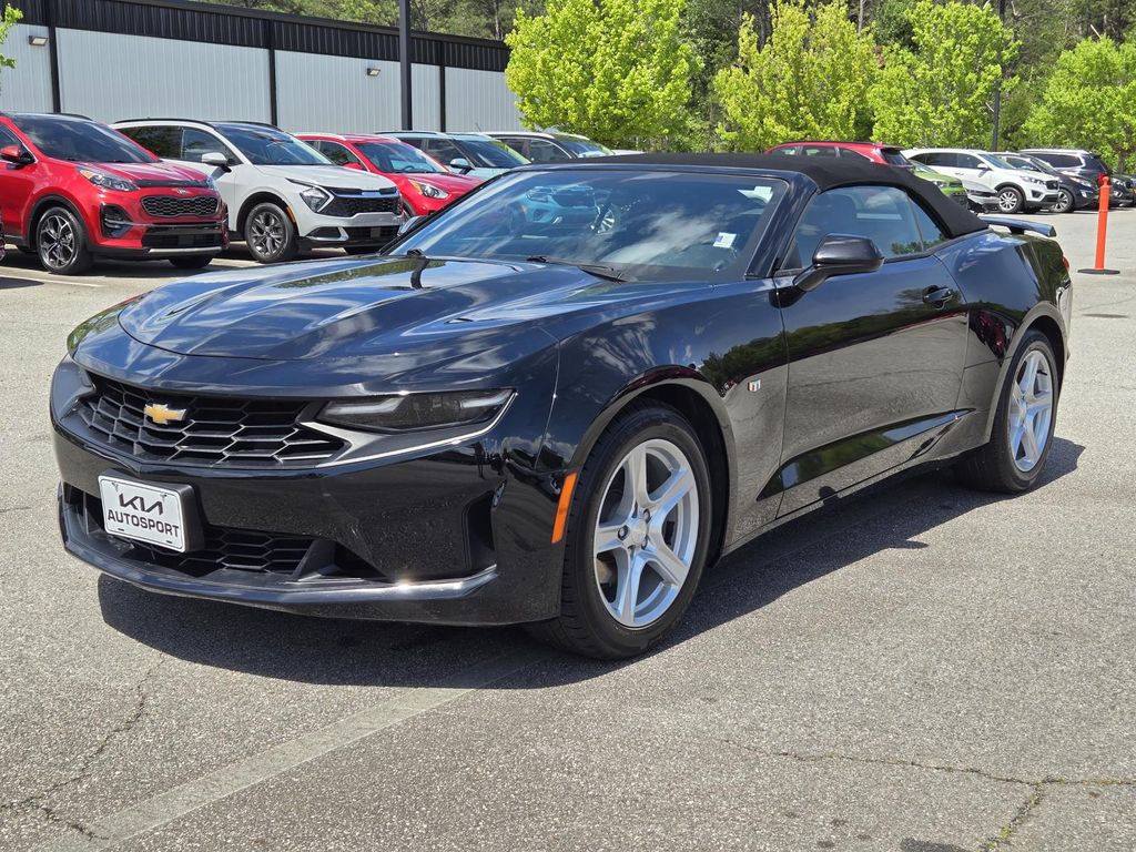 Black 2023 Chevrolet Camaro 1LT Convertible RWD Convertible Rear-Wheel Drive 8-Speed Automatic
