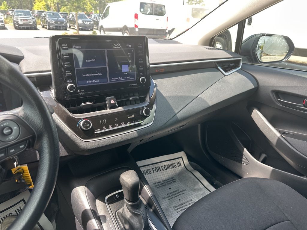 2022 Black Sand Pearl Toyota Corolla LE FWD Sedan