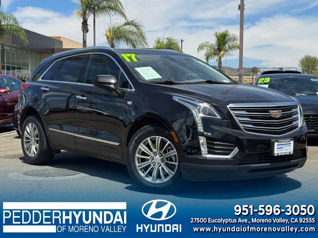 Black Metallic 2017 Cadillac XT5 SUV / Crossover Four-Wheel Drive 8-Speed Automatic