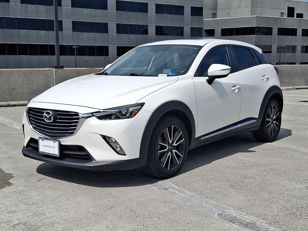 Crystal White Pearl 2017 Mazda CX-3 SUV / Crossover All-Wheel Drive 6-Speed Automatic