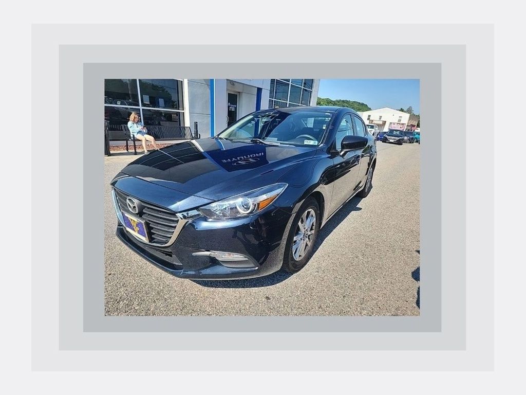 Jet Black Mica 2018 Mazda MAZDA3 Sedan Front-Wheel Drive 6-Speed Automatic
