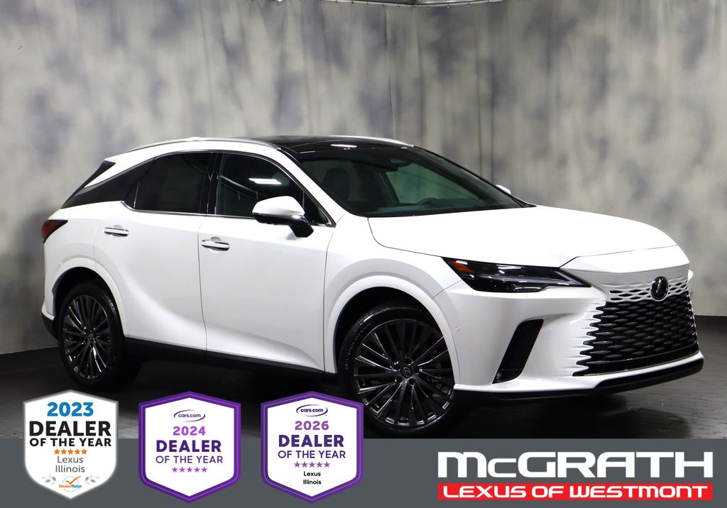 Eminent White Pearl 2026 Lexus RX 350 Luxury AWD SUV / Crossover All-Wheel Drive 8-Speed Automatic