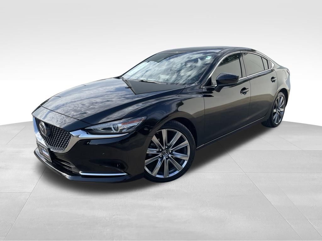 Jet Black Mica 2018 Mazda MAZDA6 Sedan Front-Wheel Drive 6-Speed Automatic