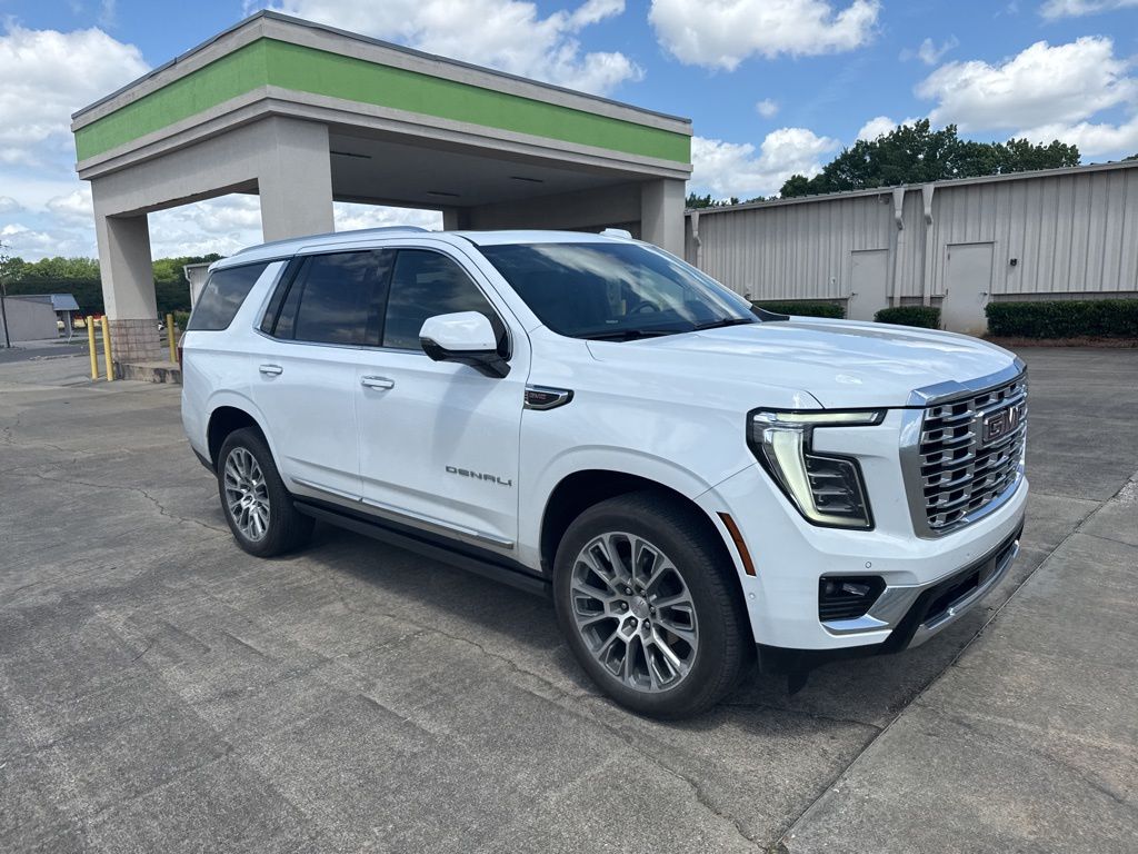 2025 Summit White GMC Yukon Denali RWD SUV