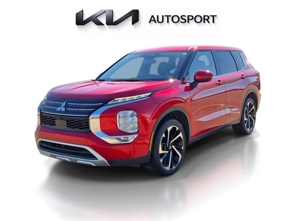 Red Diamond 2024 Mitsubishi Outlander SE Black Edition S-AWC SUV / Crossover All-Wheel Drive Continuously Variable Transmission