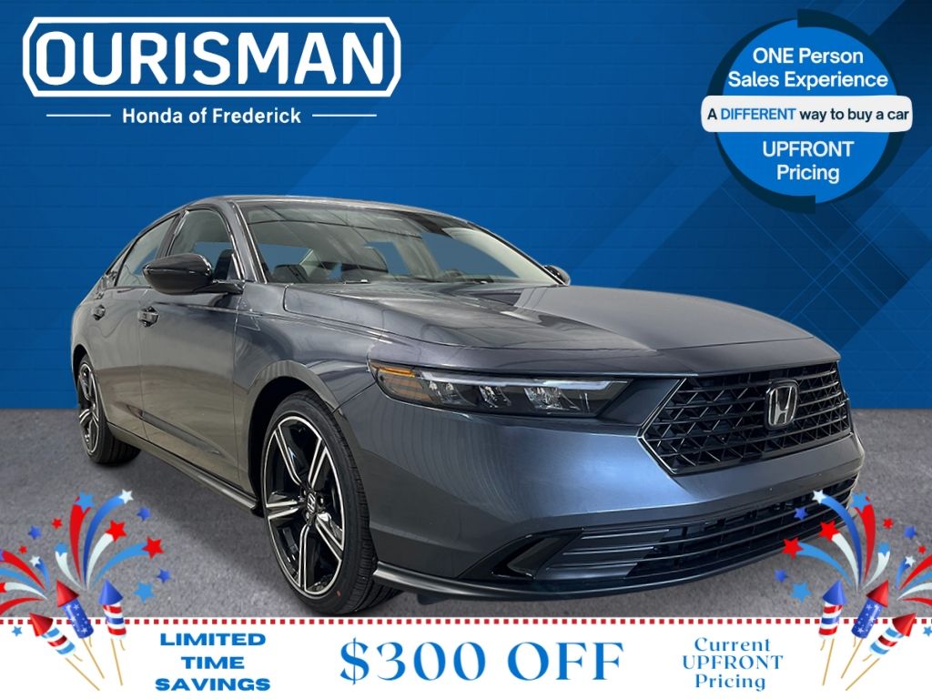 Meteorite Gray Metallic 2026 Honda Accord Sedan Front-Wheel Drive Continuously Variable Transmission