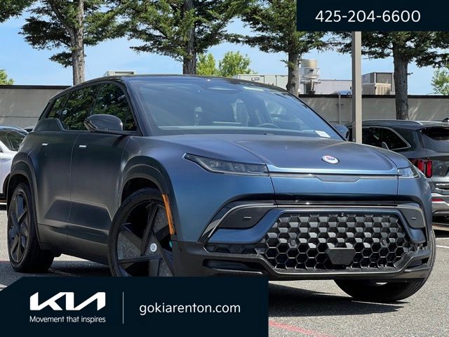 Big Sur Blue 2023 Fisker Ocean One AWD SUV / Crossover All-Wheel Drive 1-Speed Automatic