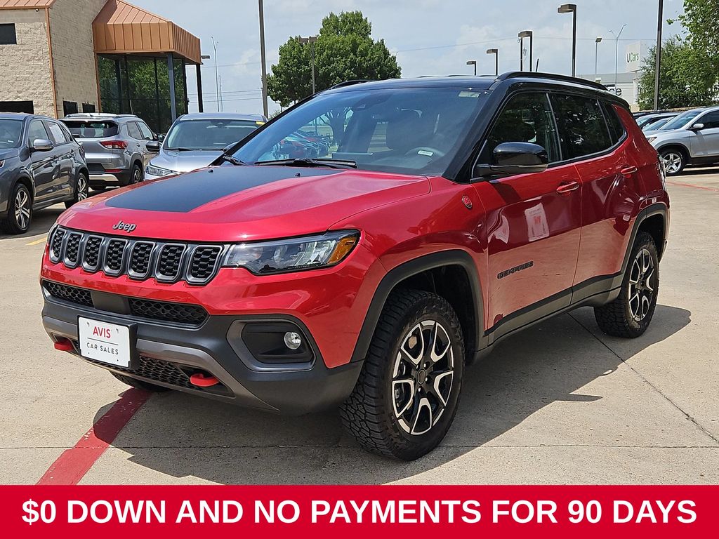 2025 Jeep Compass Rojo SUV/Crossover Todo terreno 8 velocidades Automática