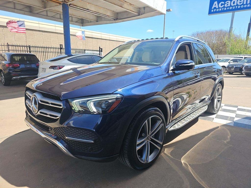 Blue 2021 Mercedes-Benz GLE 350 RWD SUV / Crossover Rear-Wheel Drive 9-Speed Automatic