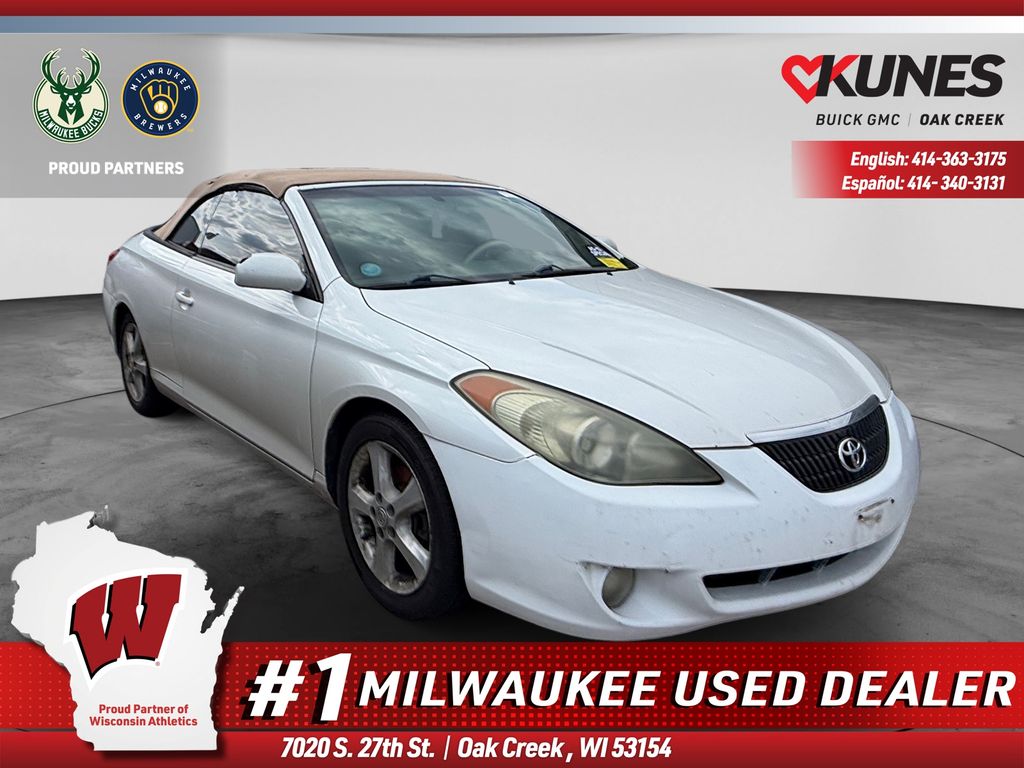 Arctic Frost Pearl 2005 Toyota Camry Solara Coupe Front-Wheel Drive 5-Speed Automatic Overdrive