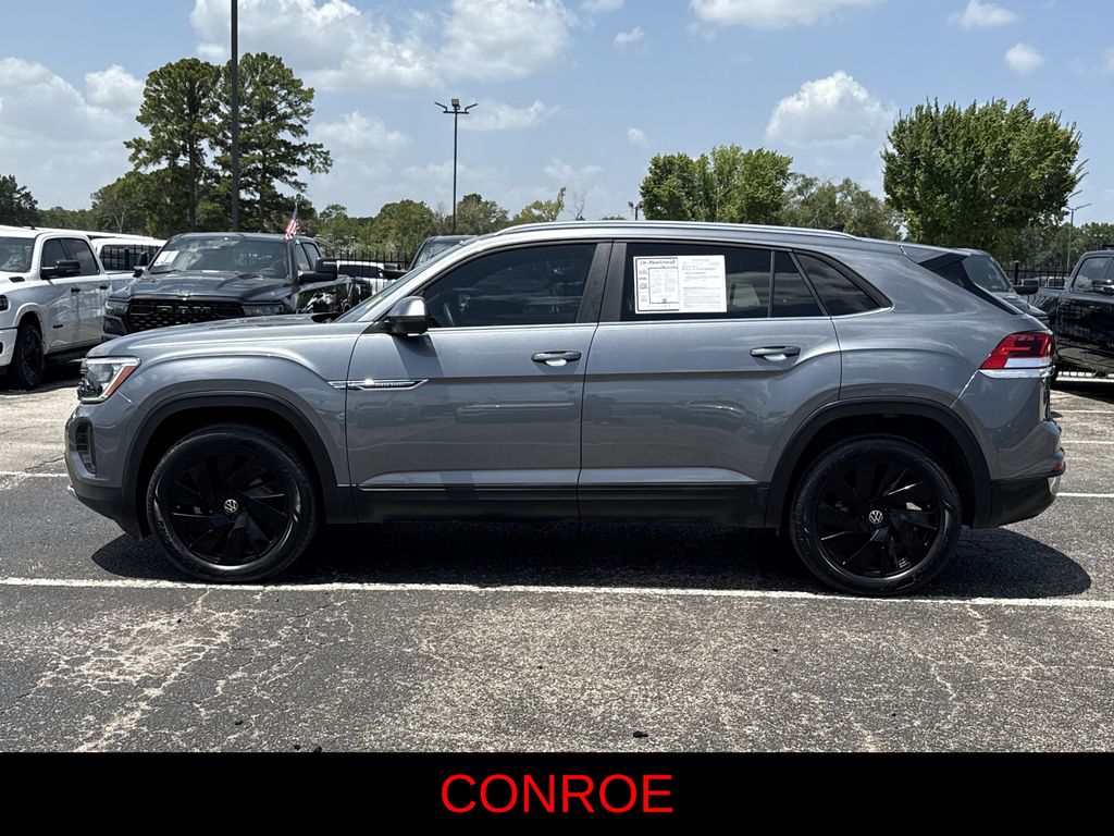 2024 Volkswagen Atlas Cross Sport 2.0T SE w/Technology Gray at DeMontrond Auto Country
