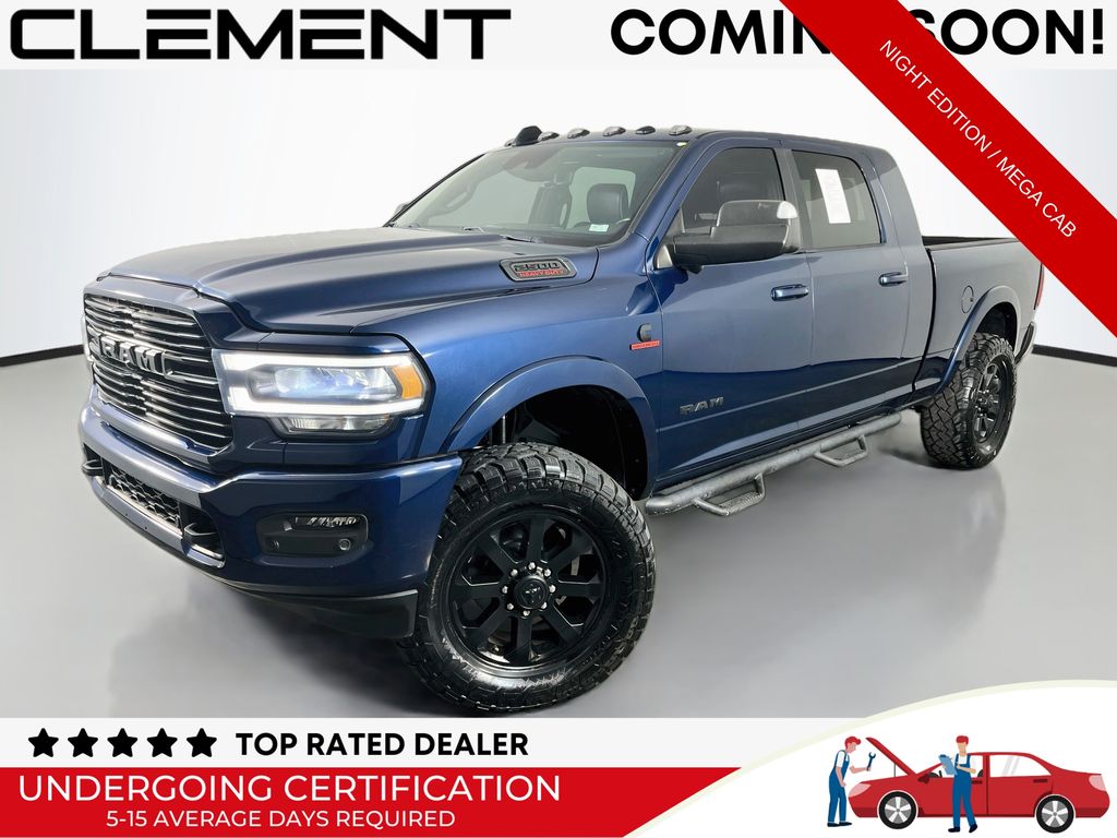 Patriot Blue Pearlcoat 2021 RAM 2500 Pickup Truck Four-Wheel Drive 6-Speed Automatic