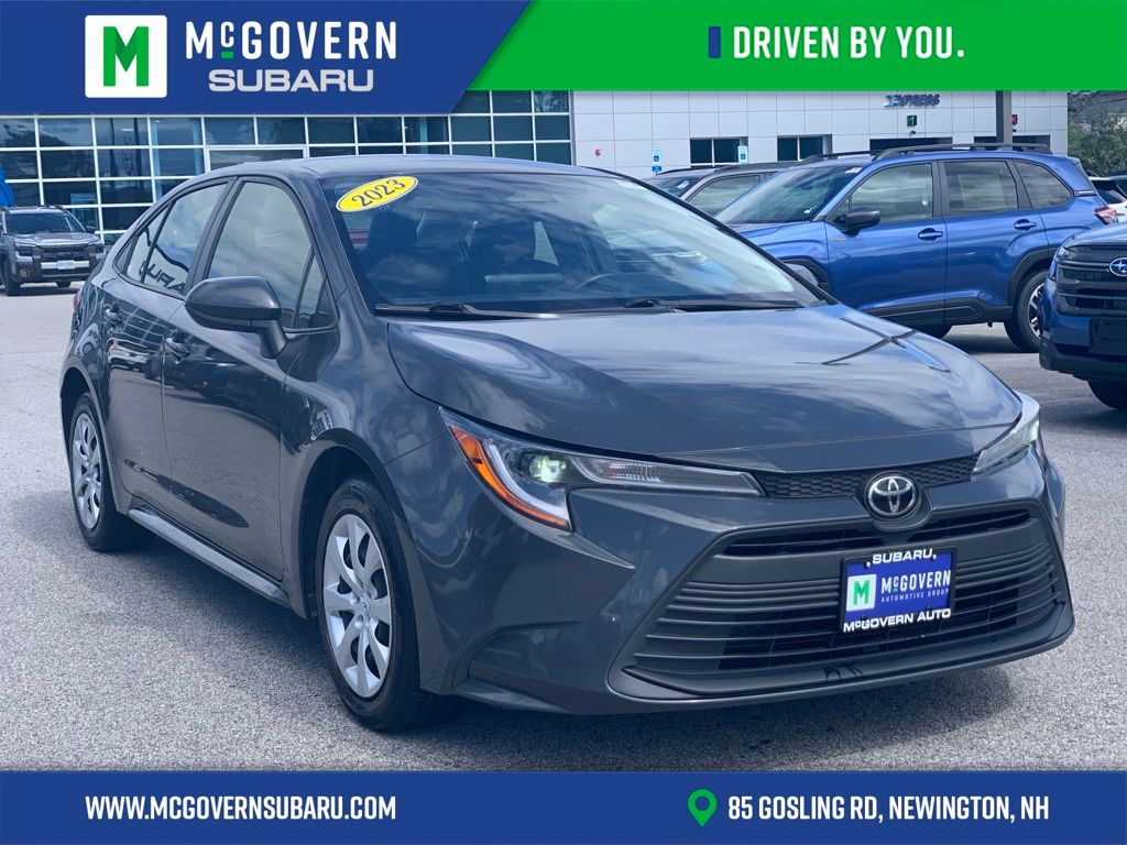 Underground 2023 Toyota Corolla Sedan Front-Wheel Drive Continuously Variable Transmission