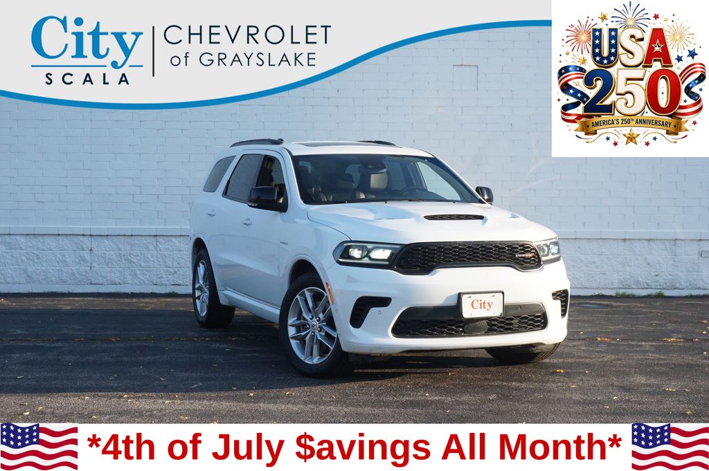 White Knuckle Clearcoat 2025 Dodge Durango SUV / Crossover All-Wheel Drive 8-Speed Automatic