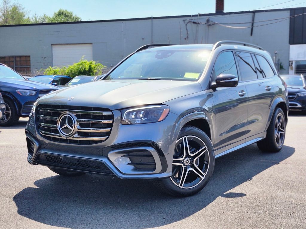 Gray Metallic 2026 Mercedes-Benz GLS SUV / Crossover All-Wheel Drive 9-Speed Automatic