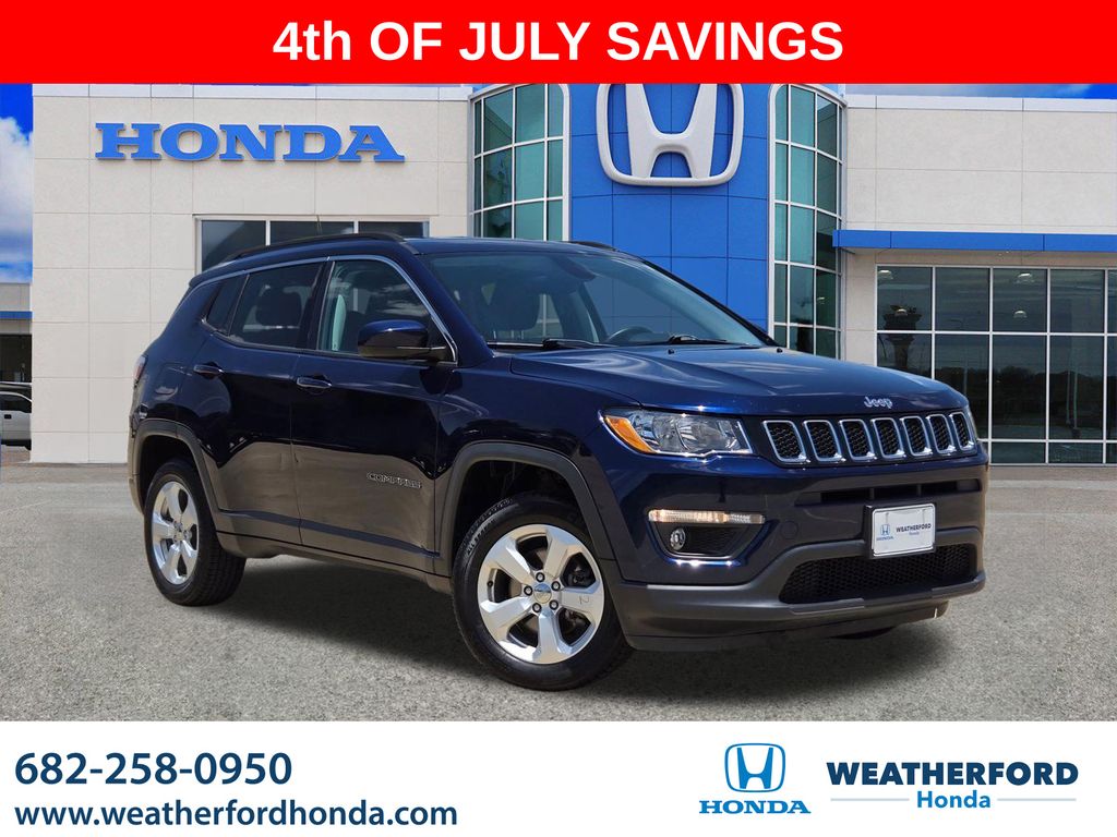 Jazz Blue Pearlcoat 2018 Jeep Compass SUV / Crossover Four-Wheel Drive 9-Speed Automatic
