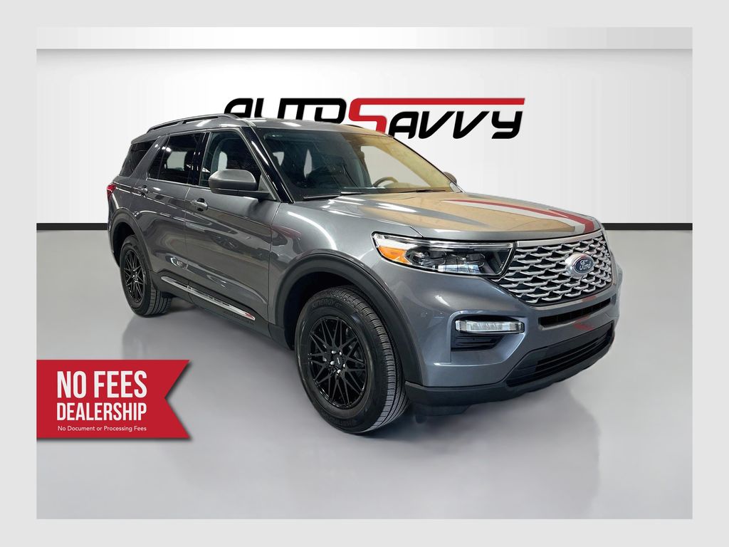 Gray Metallic 2024 Ford Explorer SUV / Crossover All-Wheel Drive Automatic