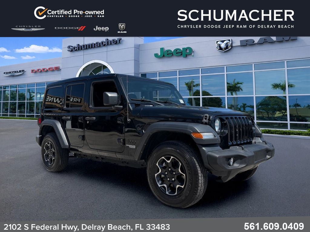used 2021 Jeep Wrangler car, priced at $29,998