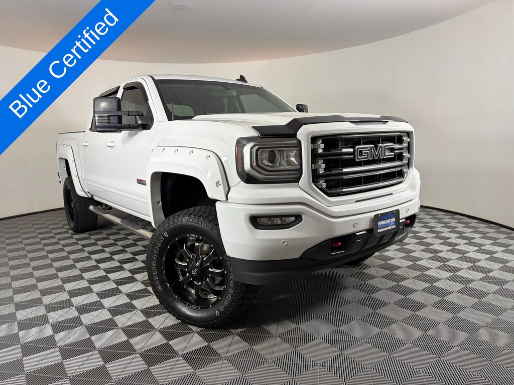Summit White 2017 GMC Sierra 1500 Pickup Truck Four-Wheel Drive 8-Speed Automatic Overdrive