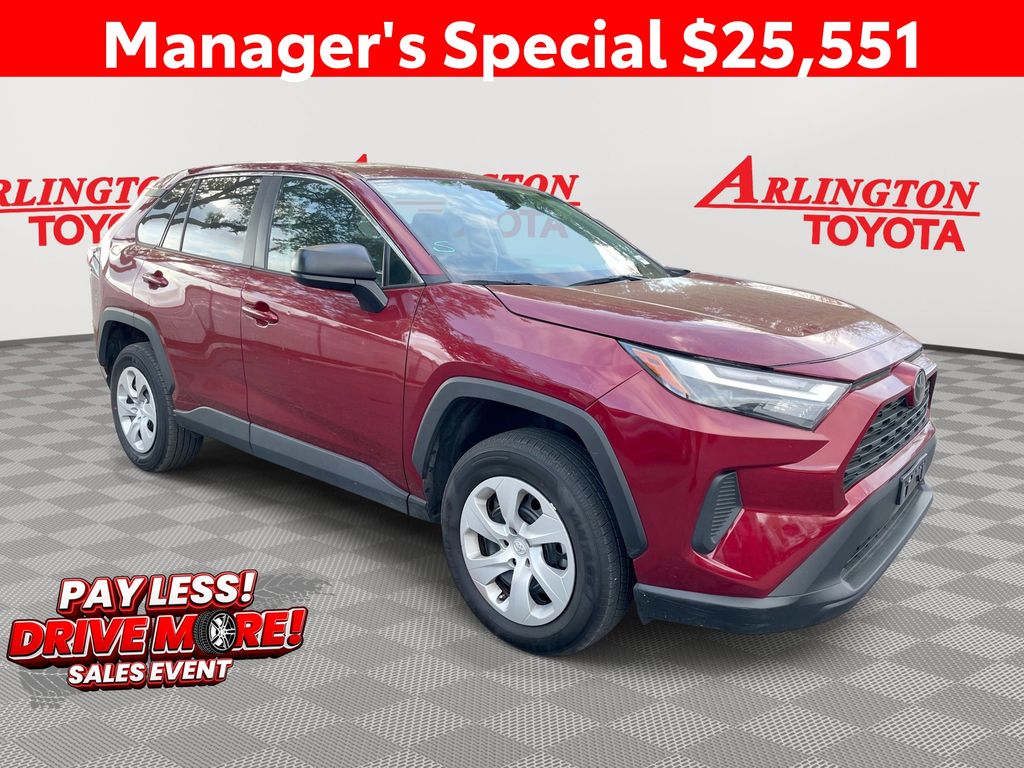 Red (Ruby Flare Pearl) 2024 Toyota RAV4 SUV / Crossover All-Wheel Drive 8-Speed Automatic