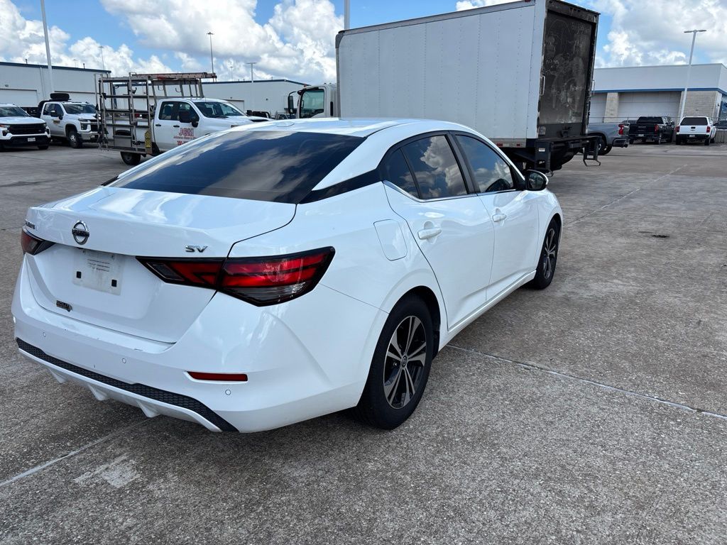 2022 Nissan Sentra SV White at DeMontrond Mazda