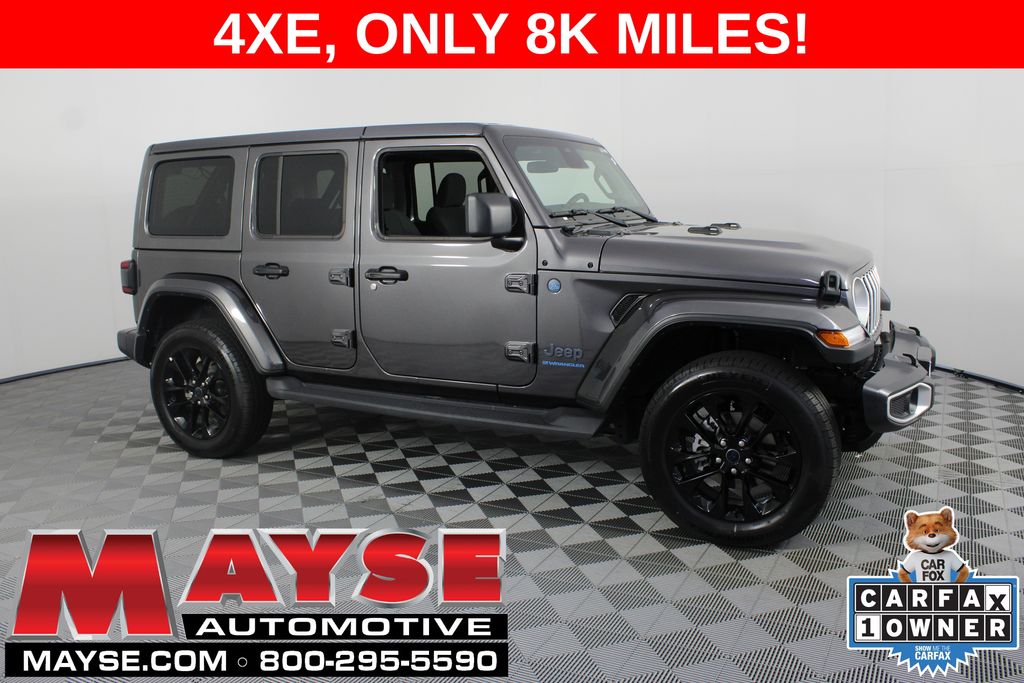 Gray (Granite Crystal Metallic Clearcoat) 2025 Jeep Wrangler 4xe SUV / Crossover Four-Wheel Drive 8-Speed Automatic