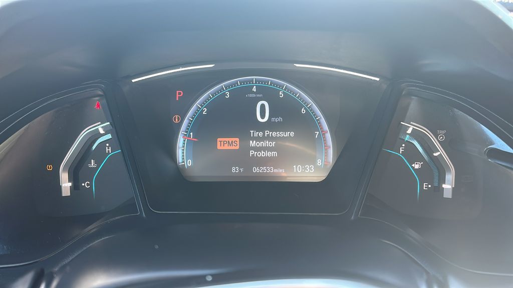 2019 Honda Civic LX White at Emmons Autoplex