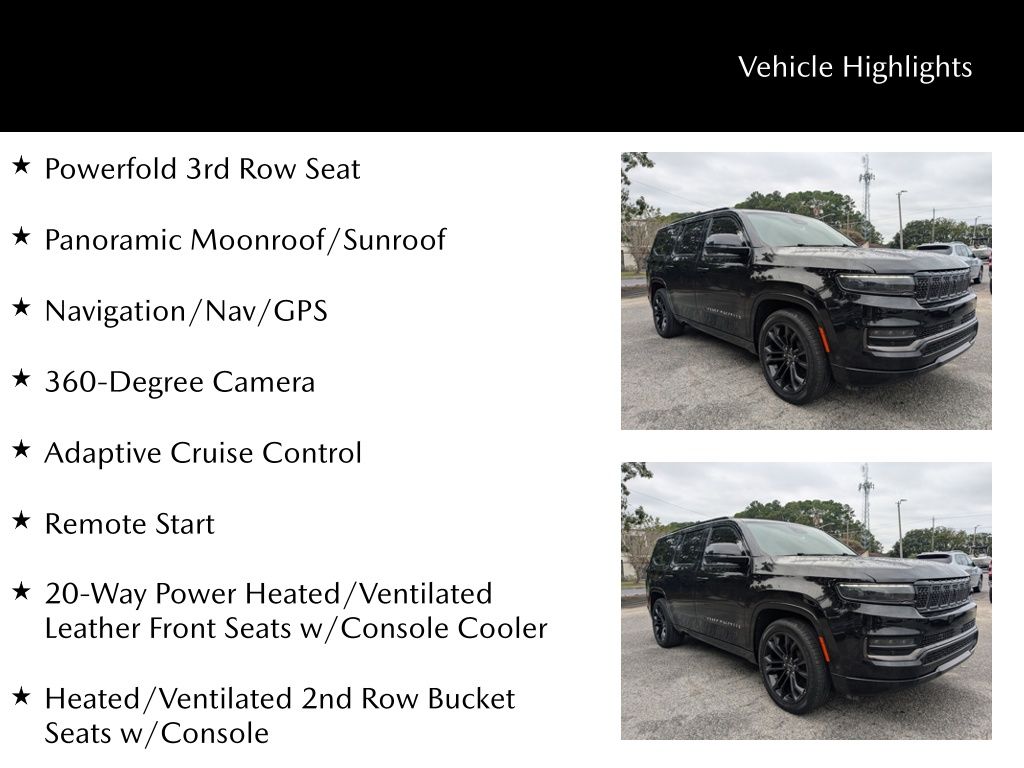 2023 Jeep Grand Wagoneer Obsidian 4x4