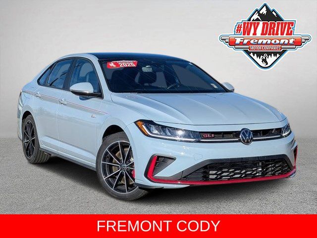 Gray 2025 Volkswagen Jetta GLI Sedan Front-Wheel Drive Automatic