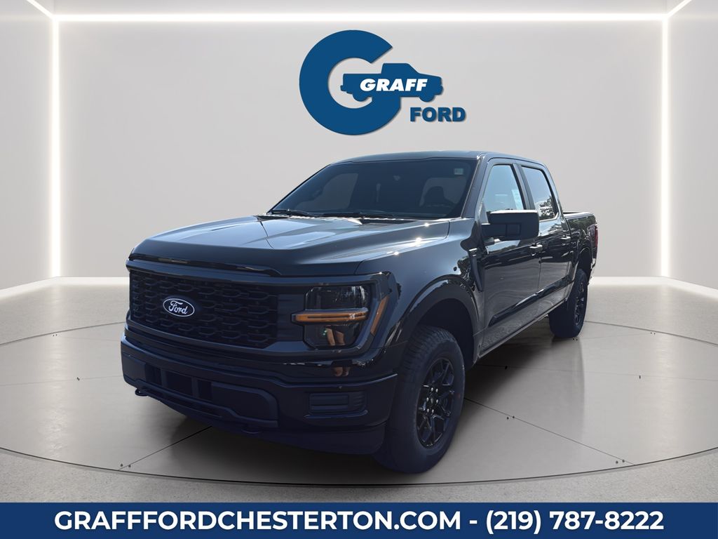 Agate Black Metallic 2026 Ford F-150 Pickup Truck Four-Wheel Drive Automatic