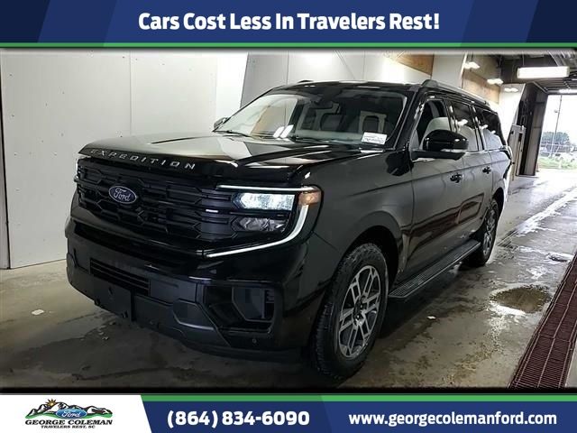 Black Metallic 2025 Ford Expedition MAX Active 4WD SUV / Crossover Four-Wheel Drive Automatic