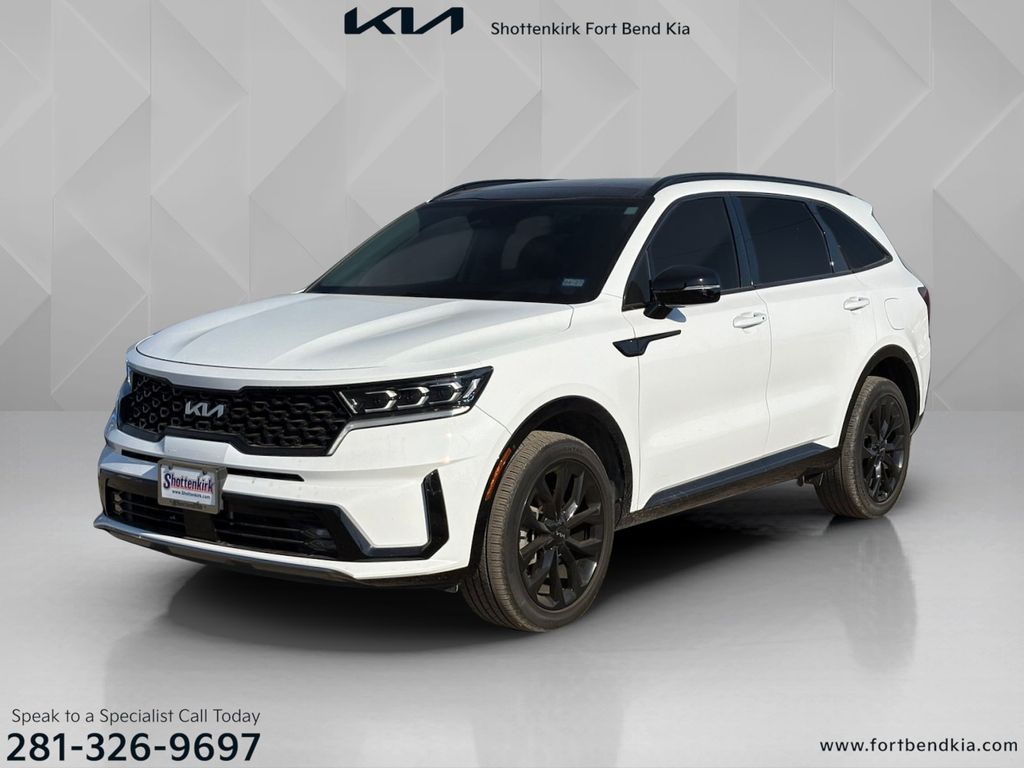 2022 Kia Sorento SX White at North Houston Mitsubishi