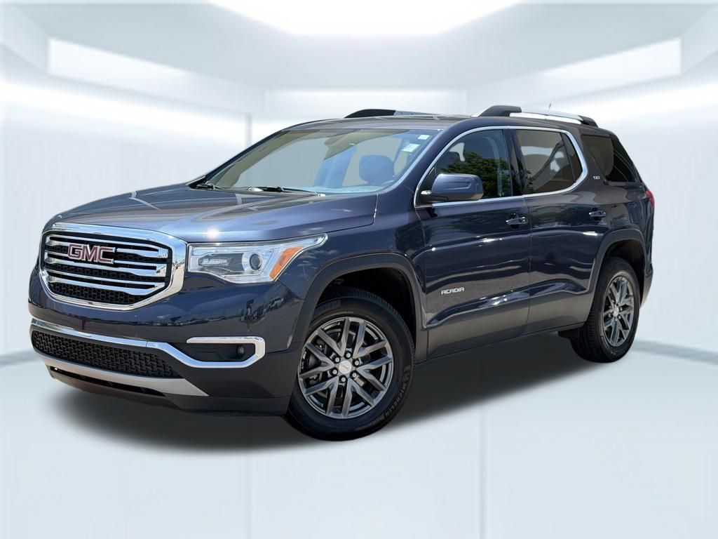 Blue Steel Metallic 2019 GMC Acadia SLT-1 FWD SUV / Crossover Front-Wheel Drive 6-Speed Automatic