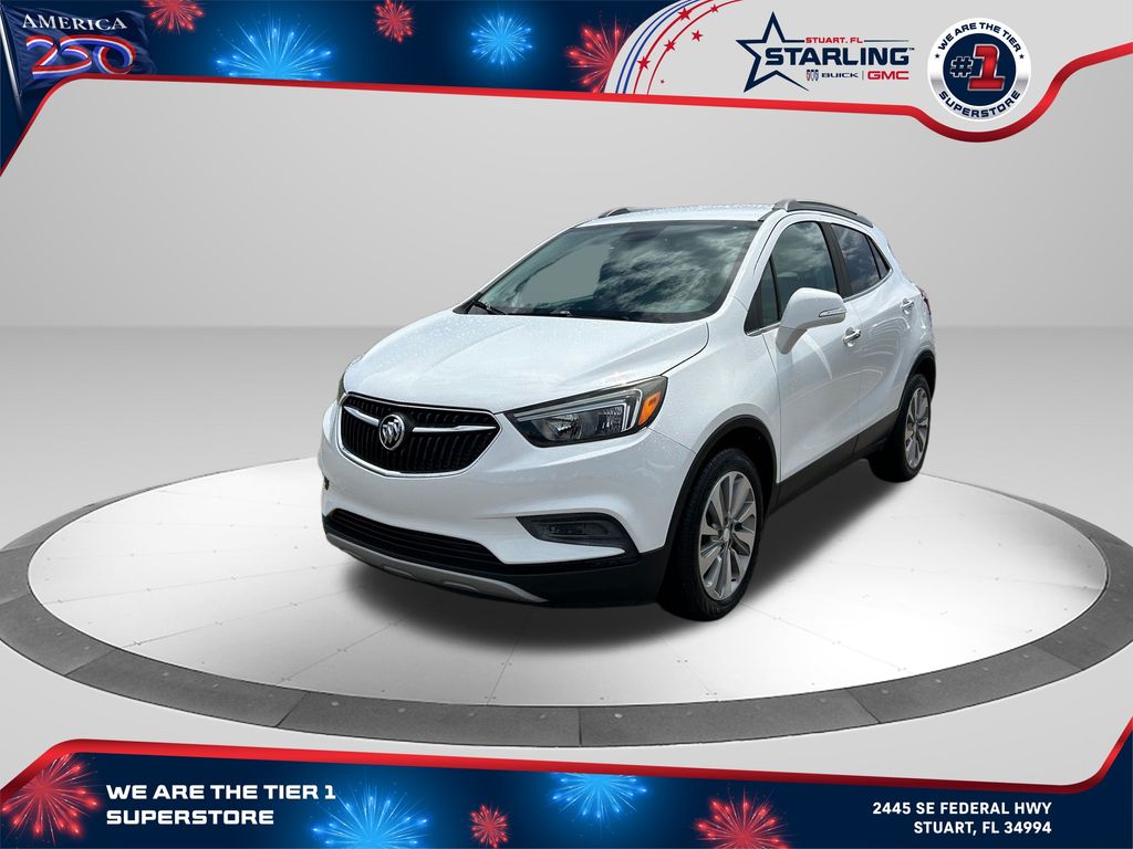 Summit White 2019 Buick Encore SUV / Crossover Front-Wheel Drive 6-Speed Automatic Overdrive