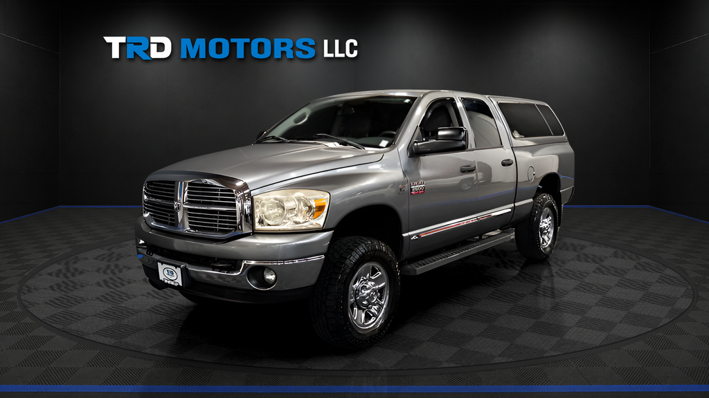Mineral Gray Metallic Clearcoat 2008 Dodge RAM 2500 Pickup Truck Four-Wheel Drive 6-Speed Automatic