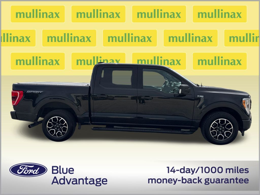 Certified Used 2021 Black Ford XLT image 2