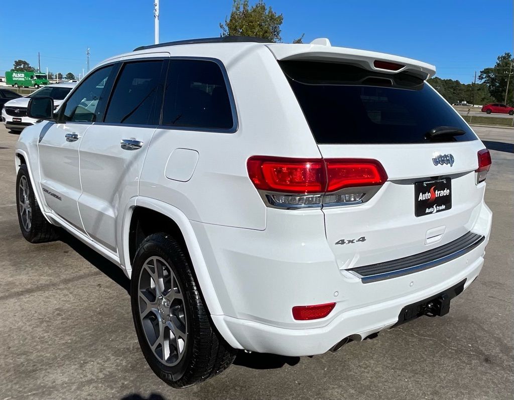 2019 Jeep Grand Cherokee Overland White at Martin Chrysler Dodge Jeep Ram
