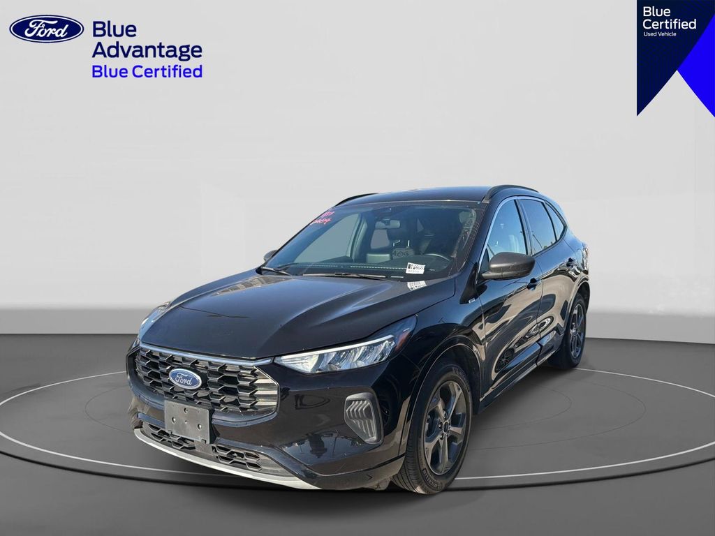 Agate Black Metallic 2024 Ford Escape SUV / Crossover All-Wheel Drive 8-Speed Automatic