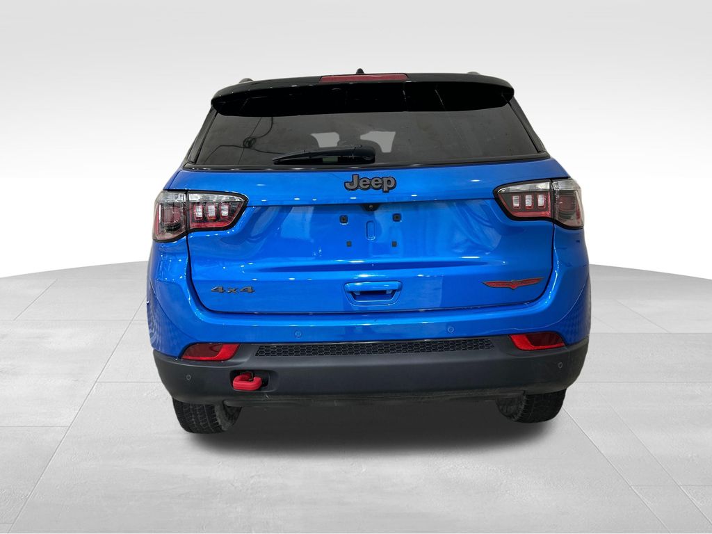 Certified Used 2023 Blue Jeep Trailhawk image 4