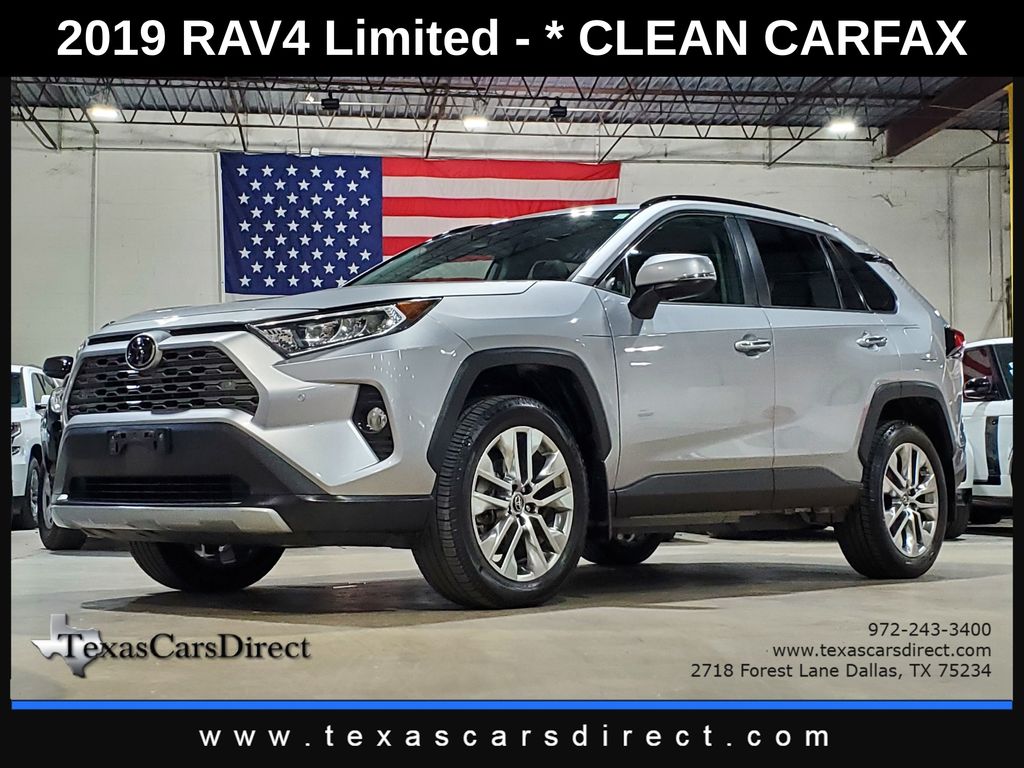 Silver Sky Metallic 2019 Toyota RAV4 SUV / Crossover Front-Wheel Drive 8-Speed Automatic